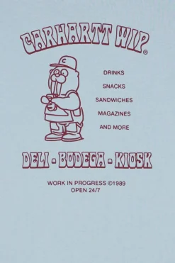 S/S Sandwich T-Shirt - T-shirt | Bleu