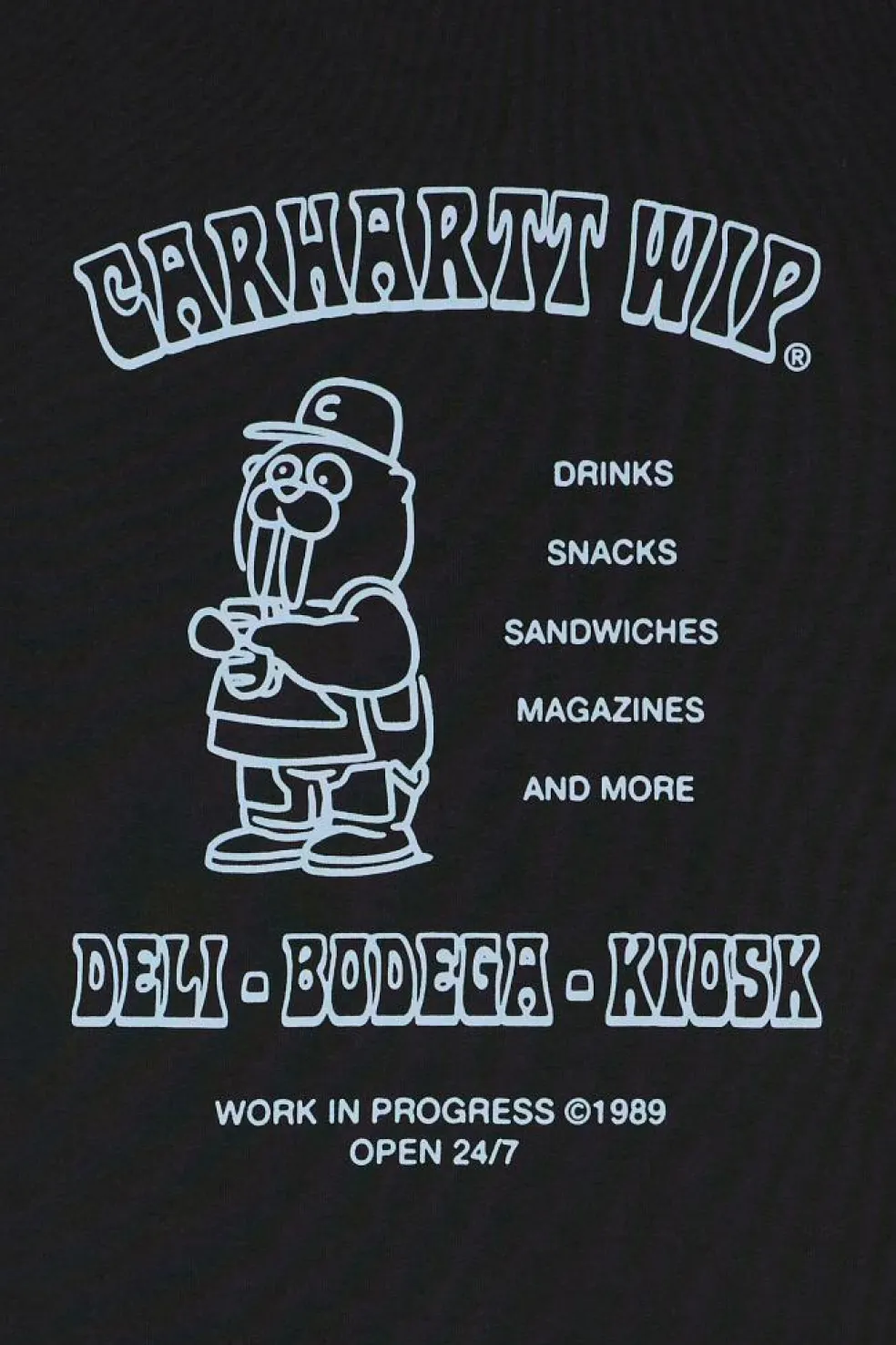 S/S Sandwich T-Shirt - T-shirt | Noir