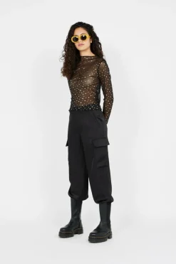 STAR FOIL - Top | Noir