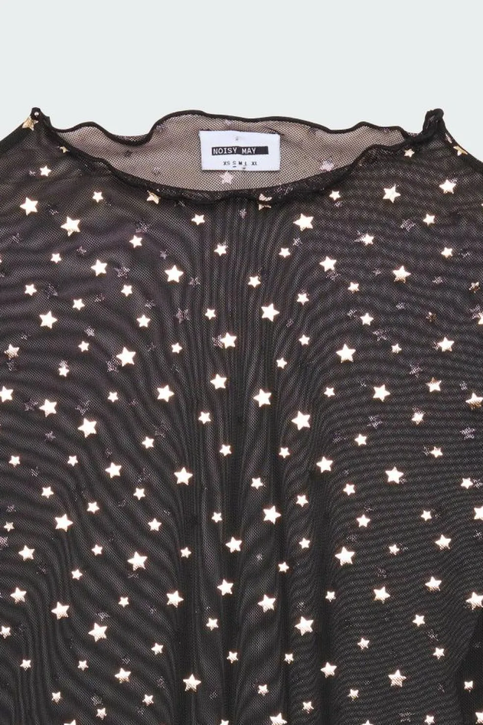 STAR FOIL - Top | Noir