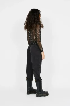 STAR FOIL - Top | Noir