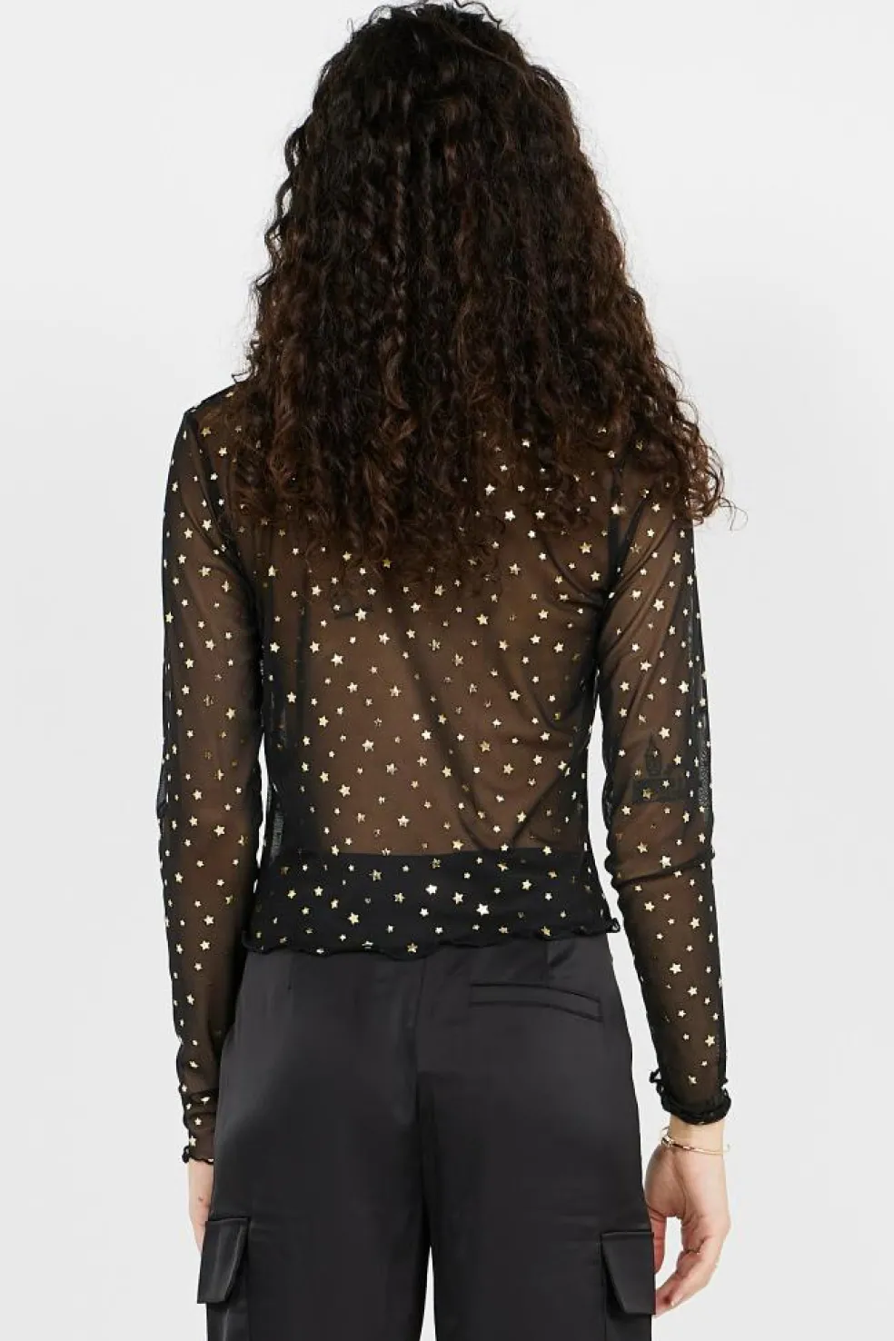 STAR FOIL - Top | Noir