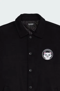 Stop Being A Pussy - bomber | Noir