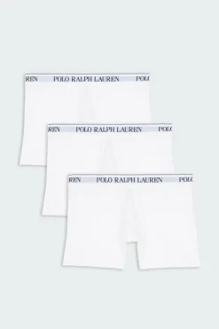 Stretch Cotton Trunk 3-Pack - Lot de 3 boxers | Blanc