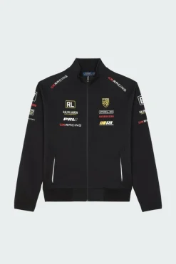 Stretch Double-Knit Track Jacket - Veste | Noir