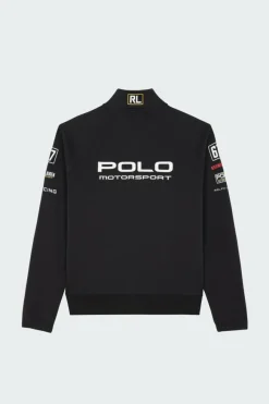 Stretch Double-Knit Track Jacket - Veste | Noir