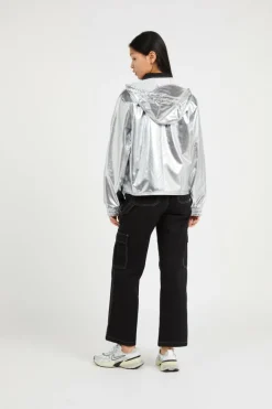 STRING W JACKET W3 - Coupe-vent | Argent