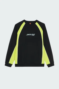 Strip Front Racer Crew - Sweatshirt | Vert