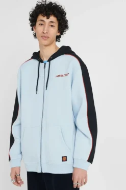 Strip Racer Zip Hood - Hoodie zippé | Noir