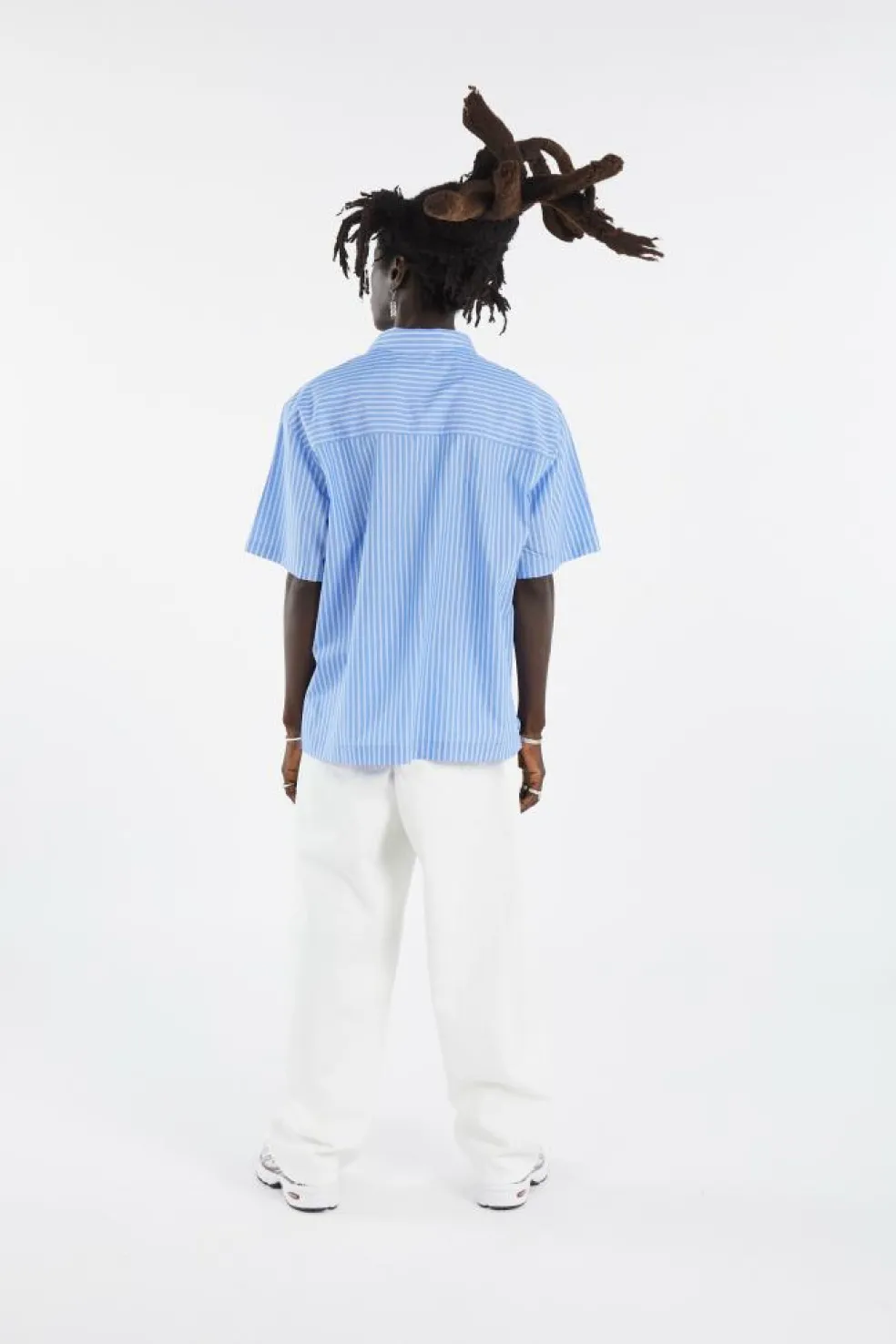 STRIPE RESORT SHORT SLV SHIRT - Chemise | Bleu