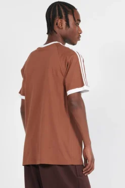 3-STRIPES TEE - T-shirt | Marron
