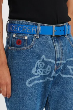 STUDDED - Ceinture | Bleu