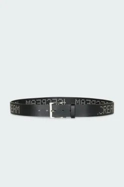 STUDDED LEATHER - Ceinture | Noir