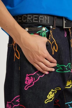 STUDDED LEATHER - Ceinture | Noir