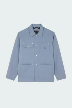 Suede Michigan Coat - Veste | Bleu