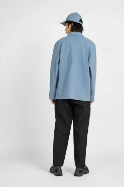 Suede Michigan Coat - Veste | Bleu