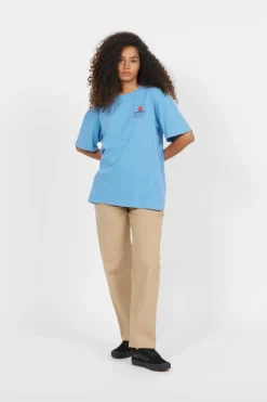 Sunset On Mt Fuji TS - T-shirt | Bleu