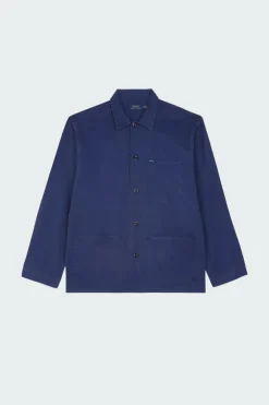 Surchemise en sergé - Chemise | Bleu