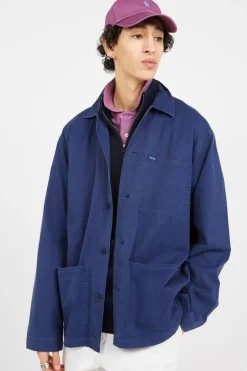 Surchemise en sergé - Chemise | Bleu