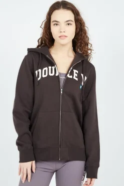 SWEA 10275616-2424 ZAN AA ZIP 9014 BLACK - Hoodie zippé | Noir