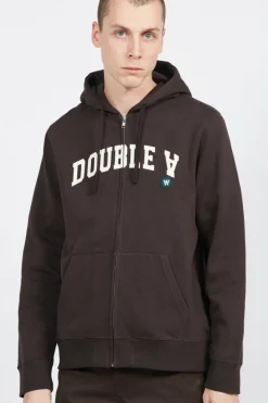 SWEA 10275616-2424 ZAN AA ZIP 9014 BLACK - Hoodie zippé | Noir