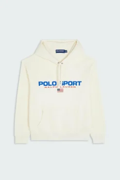 Sweat à capuche Polo Sport en molleton - Hoodie | Beige