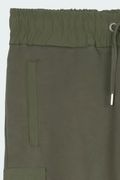 Sweat Nylon Cargo - Jogging | Vert