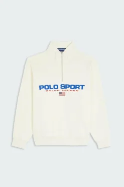 Sweat Polo Sport en molleton - Sweatshirt | Beige