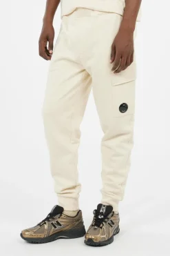 SWEATPANTS CARGO PANT IN DIAGONAL RAISED FLEECE - Pantalon de survêtement | Vert
