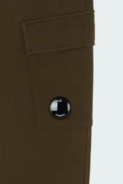 SWEATPANTS CARGO PANT IN DIAGONAL RAISED FLEECE - Jogging | Vert