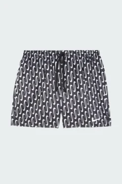 SWOOSH LINK - Short de bain | Noir