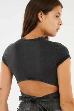 T-BUNNY TAIL - T-shirt | Noir