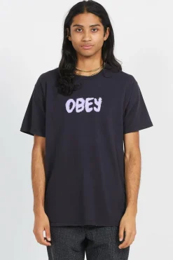 TEES 163813671E OBEY CITY SPRA, NOIR, - T-shirt | Noir