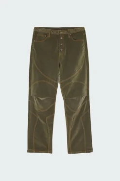 territory velvet jeans - Jean | Vert