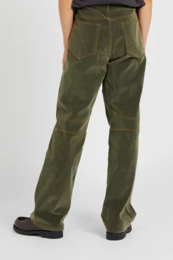 territory velvet jeans - Jean | Vert