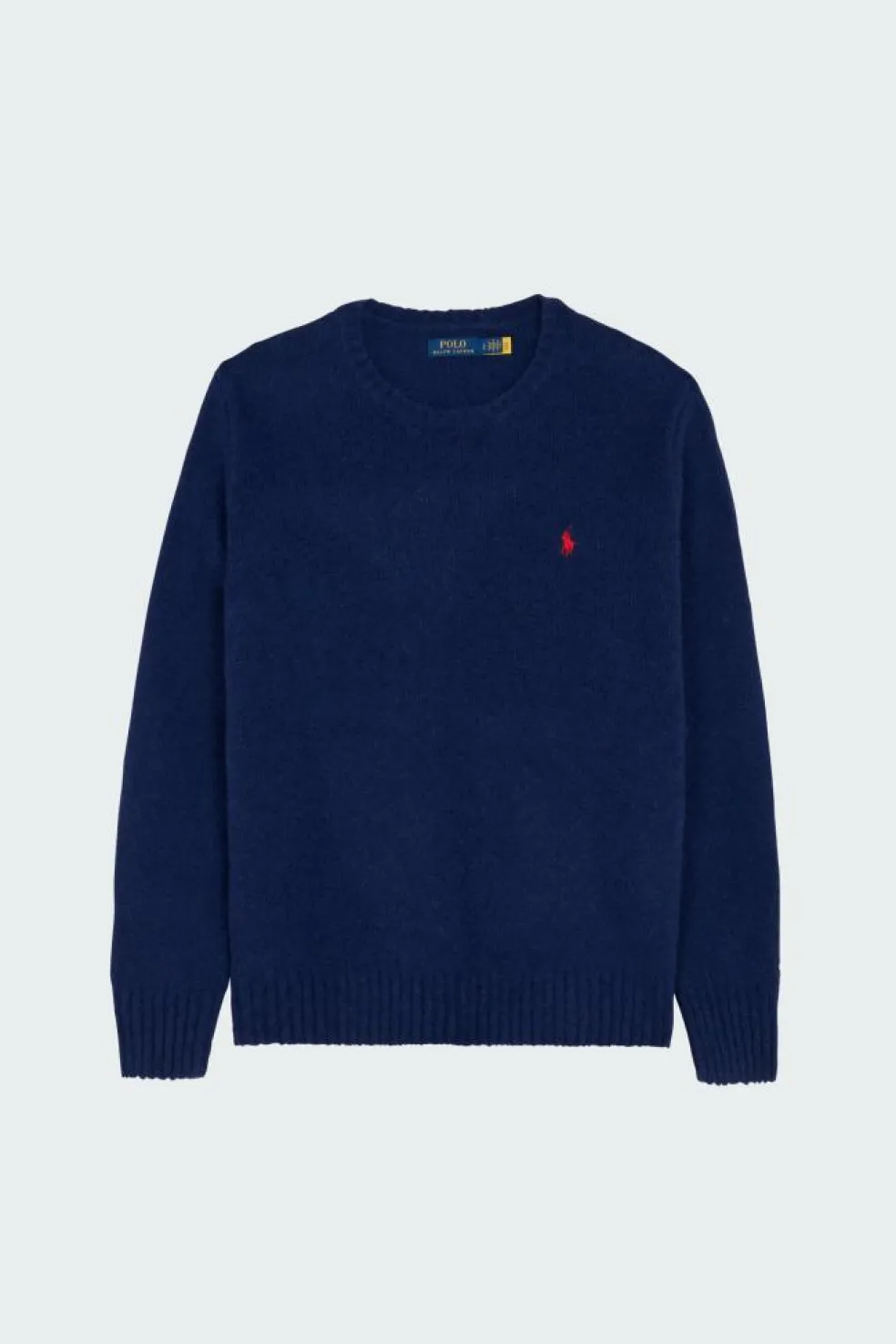 Textured Crewneck Sweater - Pull | Bleu