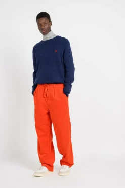 Textured Crewneck Sweater - Pull | Bleu