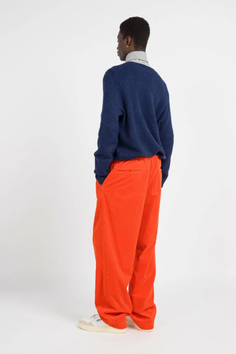 Textured Crewneck Sweater - Pull | Bleu