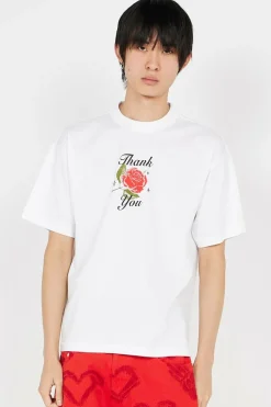 THANK YOU NICE DAY - T-shirt | Blanc