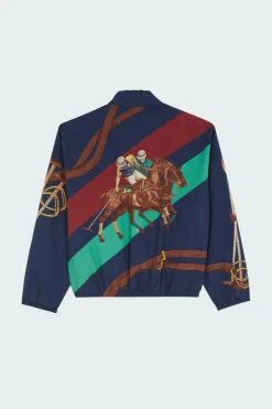 The Big Bayport Equestrian-Print Jacket - Blouson | Bleu