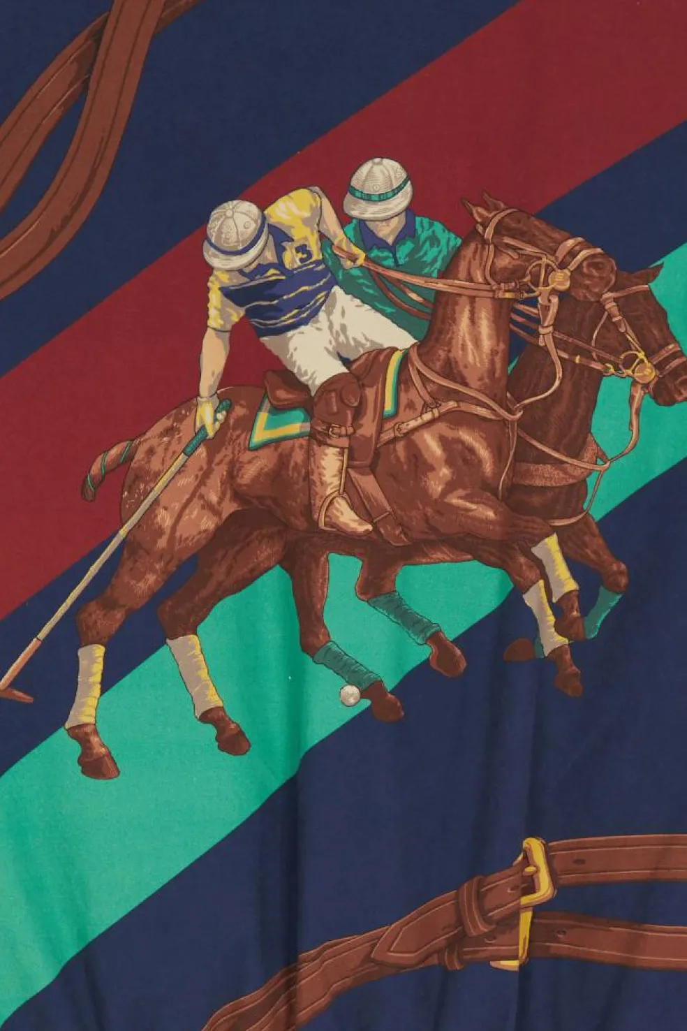 The Big Bayport Equestrian-Print Jacket - Blouson | Bleu