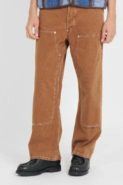 THE BROWN CARPENTER’S PANTS - Pantalon | Marron