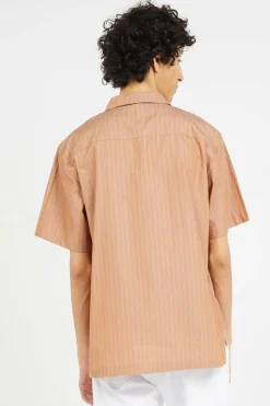 THE BROWN SHORT-SLEEVED SHIRT - Chemise | Marron