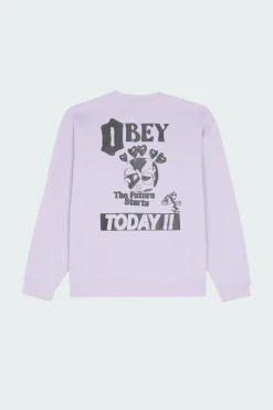 THE FURE START - Sweatshirt | Violet