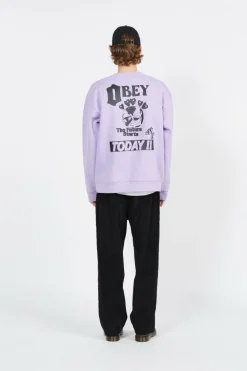 THE FURE START - Sweatshirt | Violet