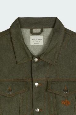 THE GARDENER’S GREEN DENIM JACKET - Veste | Vert