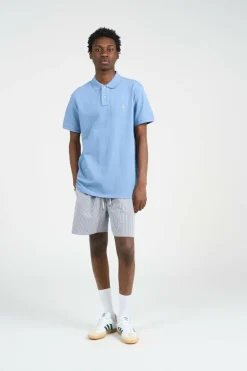 The Iconic Mesh Polo Shirt - Polo | Bleu