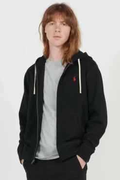 The RL Fleece Hoodie - Hoodie zippé | Noir