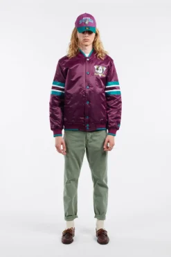 THE SCOUT VARSITY SATI - Bomber | Rouge