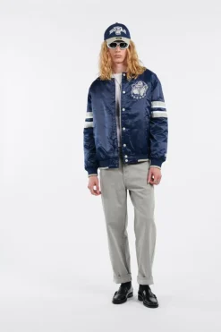 THE SCOUT VARSITY SATI - Bomber | Bleu